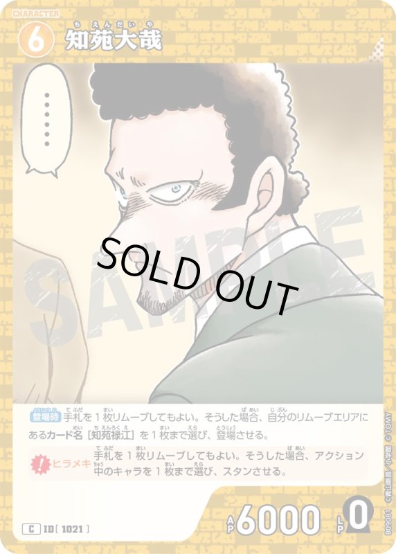 画像1: 知苑大哉【C】《黄》[型番1021] (1)