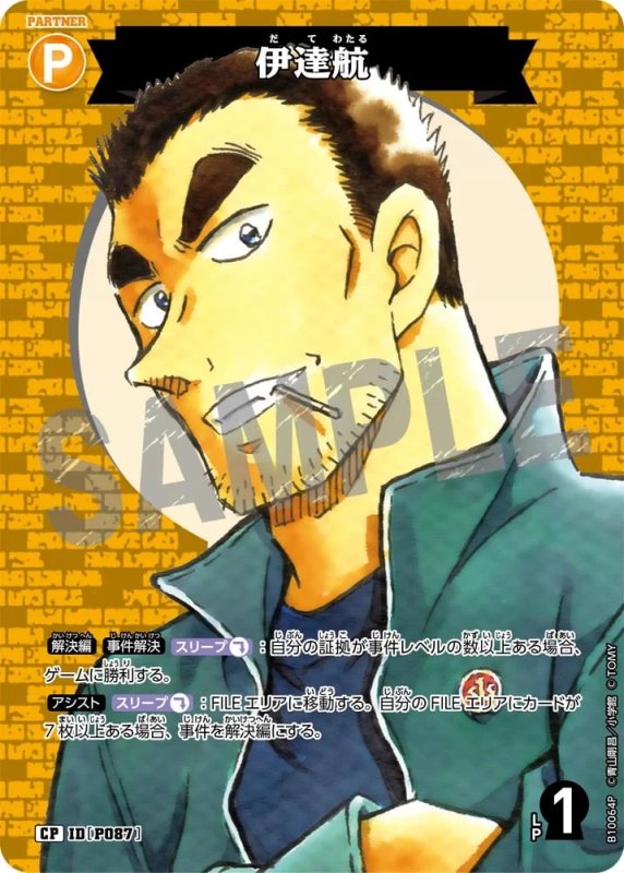 伊達航【CP】《黄》[型番P087]