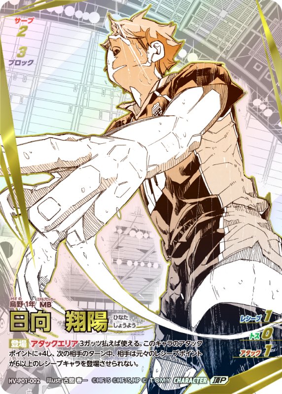 画像1: 日向 翔陽【頂P】《烏野》[型番HV-P01-002] (1)