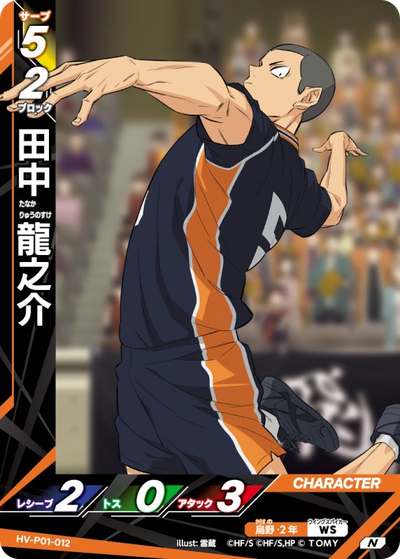 画像1: 田中 龍之介【N】《烏野》[型番HV-P01-012] (1)