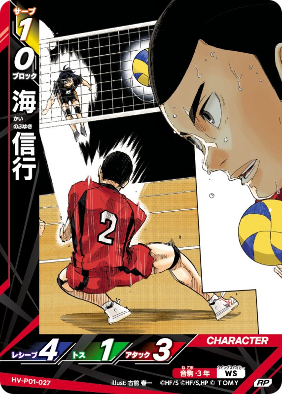 画像1: 海 信行【RP】《音駒》[型番HV-P01-027] (1)