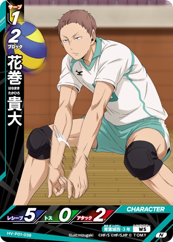 画像1: 花巻 貴大【N】《青葉城西》[型番HV-P01-038] (1)