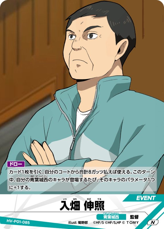 画像1: 入畑 伸照【N】《青葉城西》[型番HV-P01-085] (1)