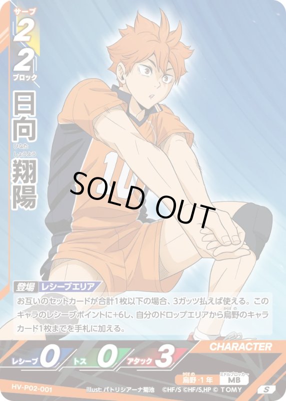 画像1: 日向 翔陽【S】《烏野》[型番HV-P02-001] (1)