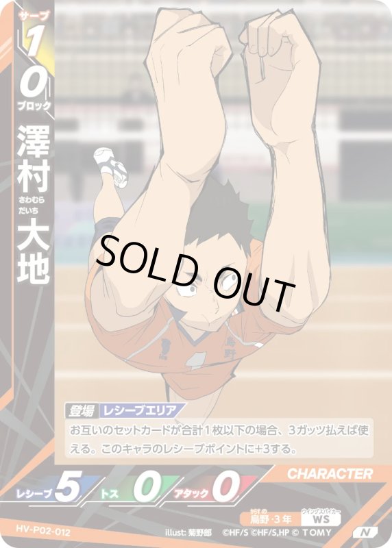 画像1: 澤村 大地【N】《烏野》[型番HV-P02-012] (1)