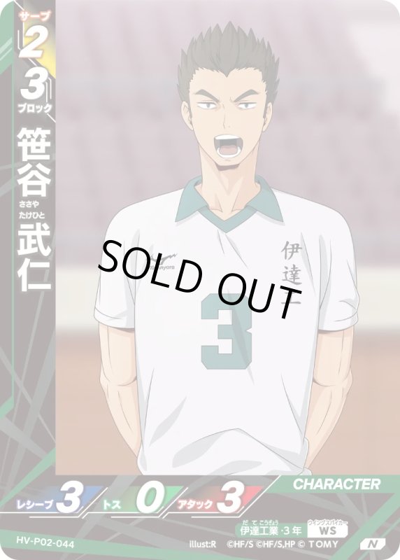 画像1: 笹谷 武仁【N】《伊達工業》[型番HV-P02-044] (1)