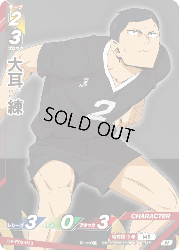 画像1: 大耳 練【N】《稲荷崎》[型番HV-P02-033] (1)