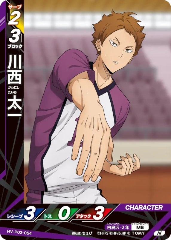 画像1: 川西 太一【N】《白鳥沢》[型番HV-P02-054] (1)