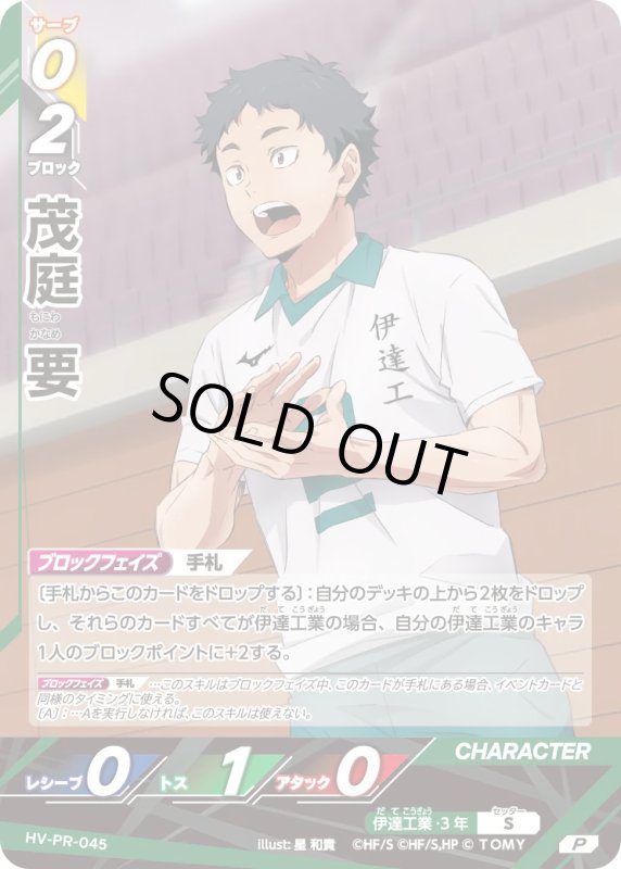 画像1: 茂庭 要【P】《伊達工業》[型番 HV-PR-045][プロモパック Vol.2] (1)