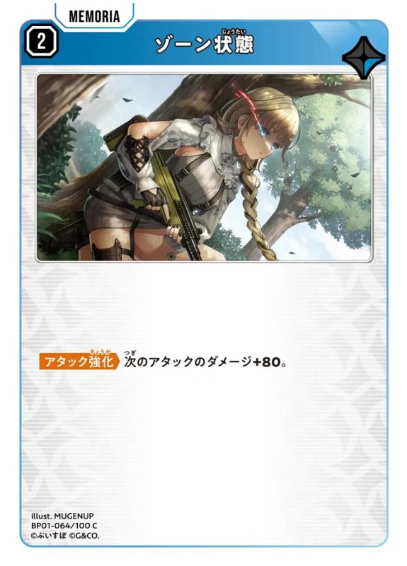 画像1: ゾーン状態【C】《青》[型番BP01-064] (1)