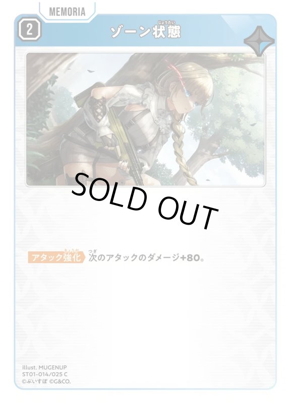 画像1: ゾーン状態【C】《青》[型番ST01-014] (1)